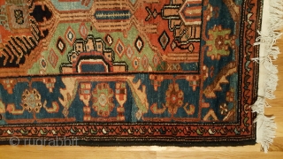 4’6”x 6’8” Armenian Bakhtiari with after market fringe.                         