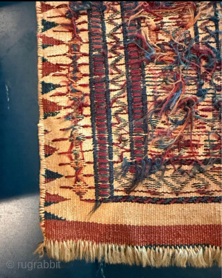 Small 1’5”x1’9” Bakhtiari or Luri bag face Soumak 
208-433-0312
roddy@rugcurator.com                        