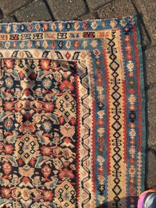 Old NW Persian Kilim in excellent condition measuring 4'x 6'8".  Thanks...                     
