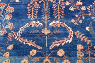 Rug-pickers find: An old Persian Carpet with some beauty, size is 9x12, is in good condition.  Thanks for looking.             