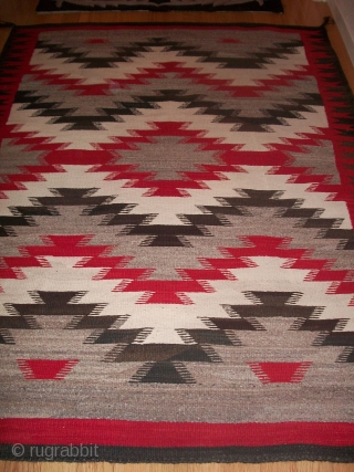 The Rug Pickers find as found: Three vintage regional Navajo rugs in good condition that need nothing other than a new home!  1st one is 68"x 52", 2nd one is 68"x  ...