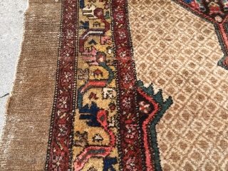 1920’s or older NW persian runner measuring 12’9”x 4’ with some low area’s, some moth grazing, just been cleaned, pictures were taken on a cloudy day, Colors really pop in the sun. 