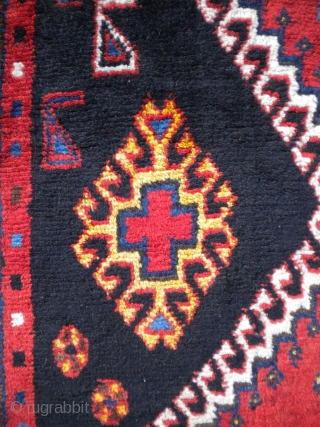 A nice vintage Luri rug, size is 4'3"x9'9", in great condition.                      