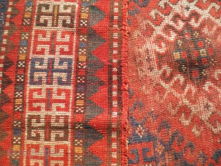 Rug-Pickers find as found: A late 1800's Caucasian rug still showing some enthusiasm despite it's beleaguered state.  The size is 5'9"x3', and just needs a lot of work.  The pictures  ...