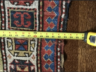 1890’s-1900’s Moghan measuring 4’5”x 7’3” with some wear.                         