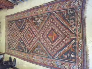 shirvan Caucasus rug
perfect conditionn end of 19th century
size 1.64x3.03
                        