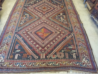 shirvan Caucasus rug
perfect conditionn end of 19th century
size 1.64x3.03
                        