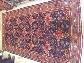 Caucasus cuba 
begining of 20th century 
Beautiful rug
size 1.76x3.36                        