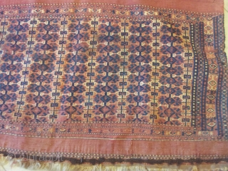 turkeman pushti
begin of 20th century 
perfect condition
size : 0.73 x 1.11 cm                     