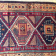 turkish kuord rug
late 19th
great color 
never touch
some place the black color is oxid
size : 1.06 X 2.42 cm
               