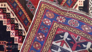Caucasian kuba rug 19th century  very good condition size :265x137-cm ask                     