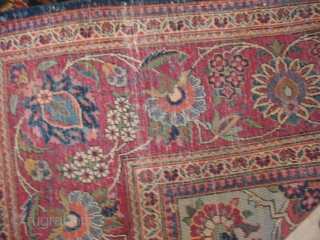 KASHAN Antique CIRCA 1930
Excellent Condition 
SIZE :  136  X  216
ITEM NO. 24                  