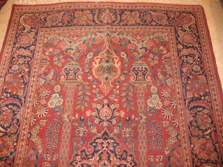 ANTIQUE KASHANN CIRCA 1900 
Excellent Condition
SIZE :  130 X 210 
ITEM NO. 27                   