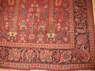 ANTIQUE KASHANN CIRCA 1900 
Excellent Condition
SIZE :  130 X 210 
ITEM NO. 27                   