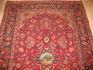 ANTIQUE KASHAN CICRCA 1900
Excellent Condition
need to be repair 
size  135 X 203
ITEM NO. 37                  