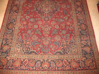 ANTIQUE KASHAN CICRCA 1900
Excellent Condition
need to be repaired 
size  127 X 210
ITEM NO. 38                  