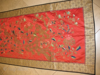 19th-century Chinese 
Excellent 
condition 
Size: 70 X 165
ITEM NO. 3                       