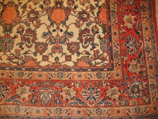 Antique Kashan Circa 1900?
Very good condition
Size :  204 X  298
ITEM NO. 56                   