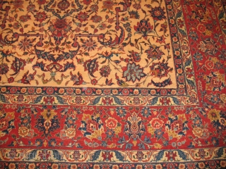 Antique Isfahan Circa 1900?
Very good condition
SIZE : 216  X  321 
ITEM NO. 60                  