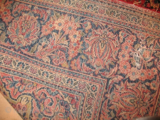 ANTIQUE KASHAN
CIRCA 1900
GOOD CONDITION
SIZE : 128 X 203 
ITEM NO. 67
                      