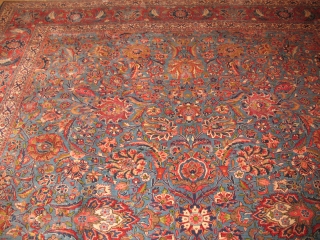 KASHAN CIRCA 1900?
GOOD CONDITION
SIZE : 264 X 345
ITEM NO. 73
                       