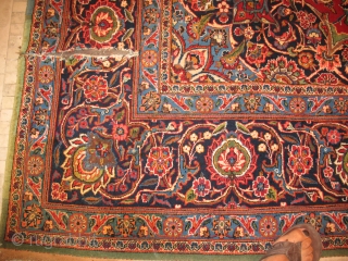 KASHAN 
GOOD CONDITION
75 years
SIZE : 259 X 366
ITEM NO. 76
                       