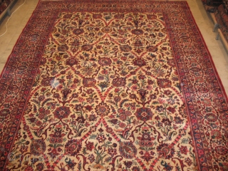 KASHAN BRIGHT CIRCA 1900
PERFECT CONDITION
SIZE 245 X 356
ITEM NO. 82                       