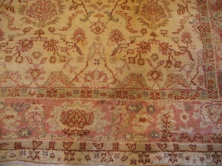 ANTIQUE USHAK CIRCA 1900
PERFECT CFONDITION
SIZE : 270 X 355
ITEM NO. 125                      