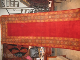 ANTIQUE TURKISH BORLU circa 1900
perfect condition
size : 110 X 750 cm
ITEM NO. 138                    