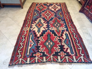 Shirvan kilim 19 the great colors. 142/262 cm                         