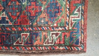 Old baluch balisht with rich colors 77x54                          