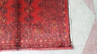 Turkmen chuval. Size 175x105 cm                            