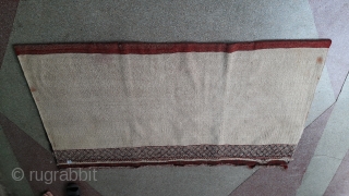 Turkmen chuval. Size 175x105 cm                            