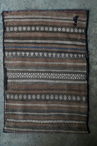 Old balochi balisht with vegetable dyes. Size 75x55 cm                        