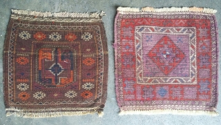 Very soft and old balochi with very rich colors. Each size 41x45 cm                    