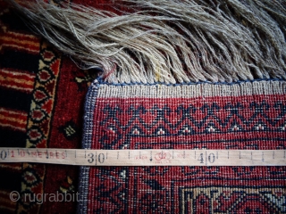 Stunning Old Turkmen prayer rug from north Afghanistan in excellent condition. Size 123x82 cm                   