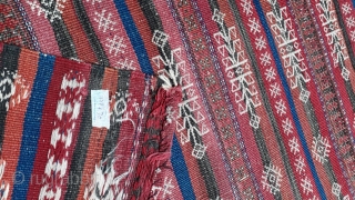 Antique qalainaw kilim with very good design. Size 147x90 cm                       