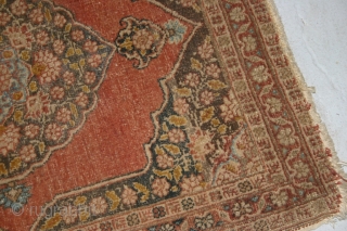 A Small Hadji Jalili rug.75x60 cm.Very nice...                          