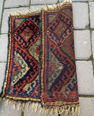 Antique Jaff Kurdish Bagface with original colours. 
Size 45x53 cm 
Available
Please contact via email mkose73@hotmail.com                  