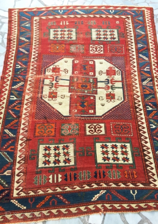 Kazak Karachov --- circa 1870 --- 155 cm. X 220 cm.                      