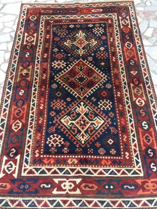 Kazak -- circa 1930 -- 147 cm. X 230 cm.                       