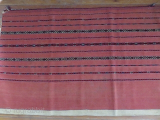 Turkmen Tekke large size chuval, very fine pile and flat weave with great all natural colors. Ivory plain back side with good condition. Minor corner problems can be fixed easily. Circa: 1900  ...