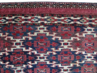 Turkmen Yomud - Aksu torba. Size: 14.9" x 38 cm x 65 cm.                    