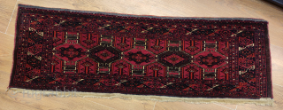 Turkmen Saryk bagface. Size:44 cm x 130 cm.                         