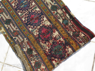 Shahsavan mafrash panel.
Size : 20" x 40" - 50cm x 102cm