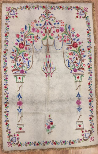 Ottoman praying mats. Total twelve pieces, 
Sold as collection. Two of them are not in great condition.
Price for all is $2850 plus shipping. l have some of them posted on my pages  ...