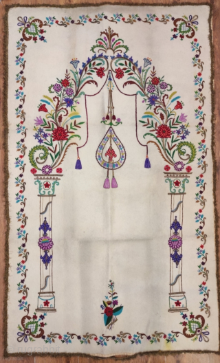 Ottoman praying mats. Total twelve pieces, 
Sold as collection. Two of them are not in great condition.
Price for all is $2850 plus shipping. l have some of them posted on my pages  ...