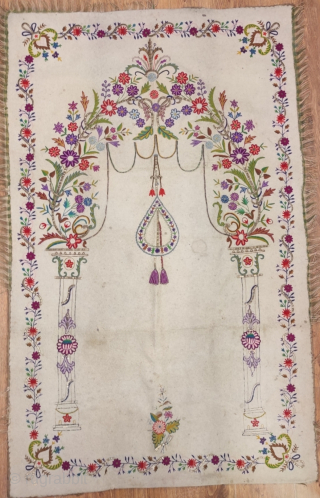 Ottoman praying mats. Total twelve pieces, 
Sold as collection. Two of them are not in great condition.
Price for all is $2850 plus shipping. l have some of them posted on my pages  ...