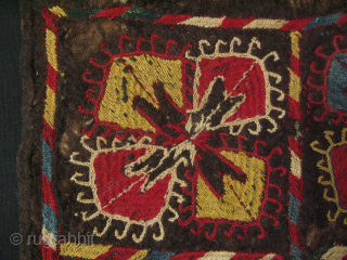 Central Asian two felt embroidered pieces.

Size; 42cm x 45cm

Please contact at murathanantiques@gmail.com                     