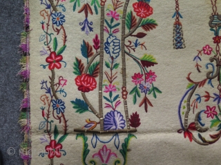 Ottoman felt praying mat. Silk and metal thread embroidered. I have a collection of them if you are interested.              